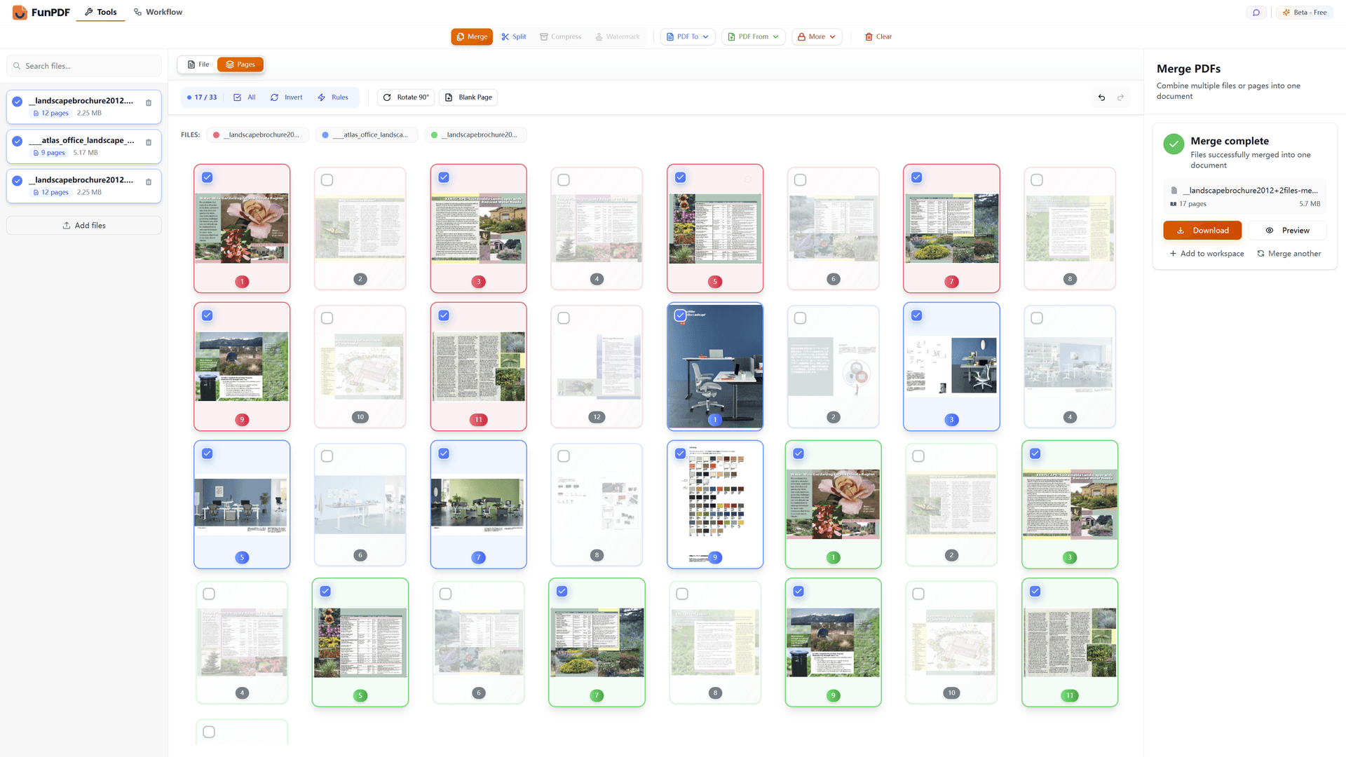 FunPDF Dashboard Preview